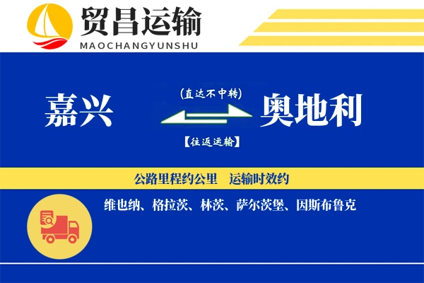 嘉兴到奥地利物流专线 | 空运海运双清包税 | 门到门国际物流服务