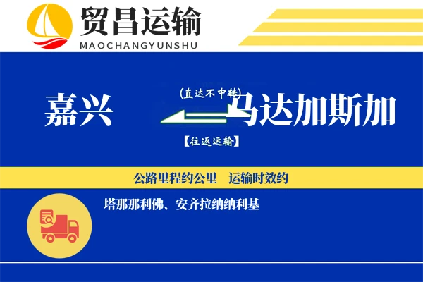 嘉兴到马达加斯加物流专线 | 空运海运双清包税 | 门到门国际物流服务