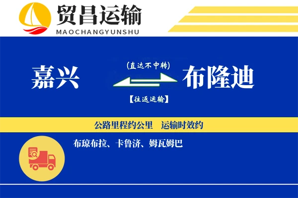 嘉兴到布隆迪物流公司