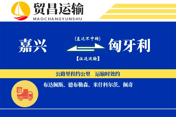嘉兴到匈牙利物流公司